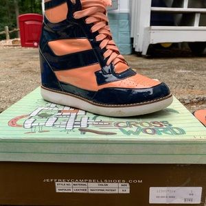 Jeffrey Campbell Napoles Wedge Sneaker